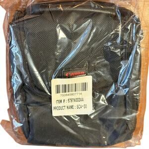 NEW Canon SCA-30 Soft Camera Case Bag - Black Nylon for ZR Series Camcorders